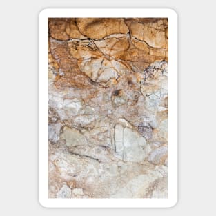 Orange Textured Erosion Sticker